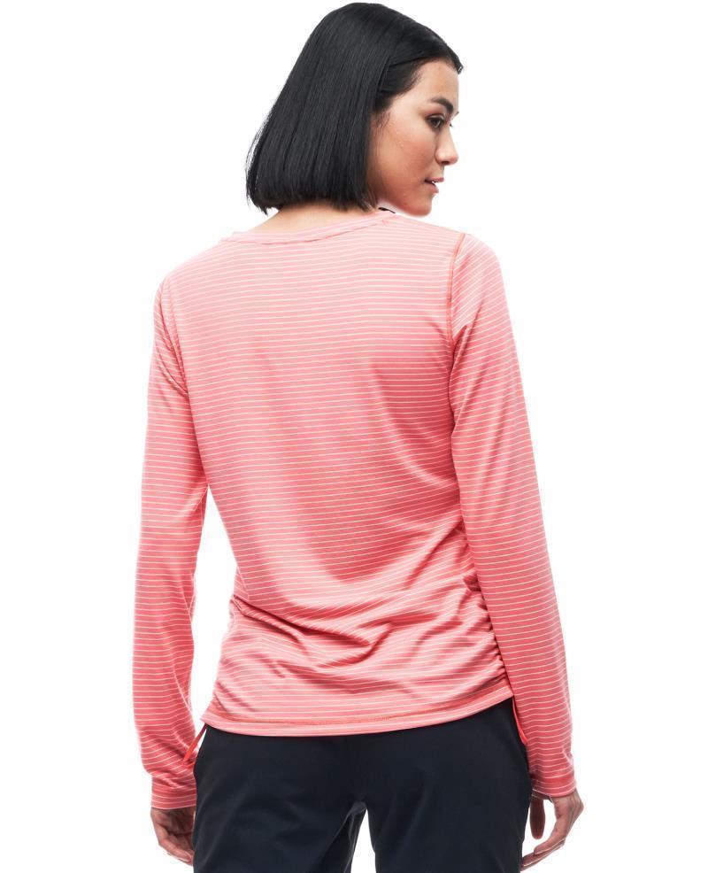 Milgin II LS Shirt - Womens - Pomelo Petunia Stripe 4