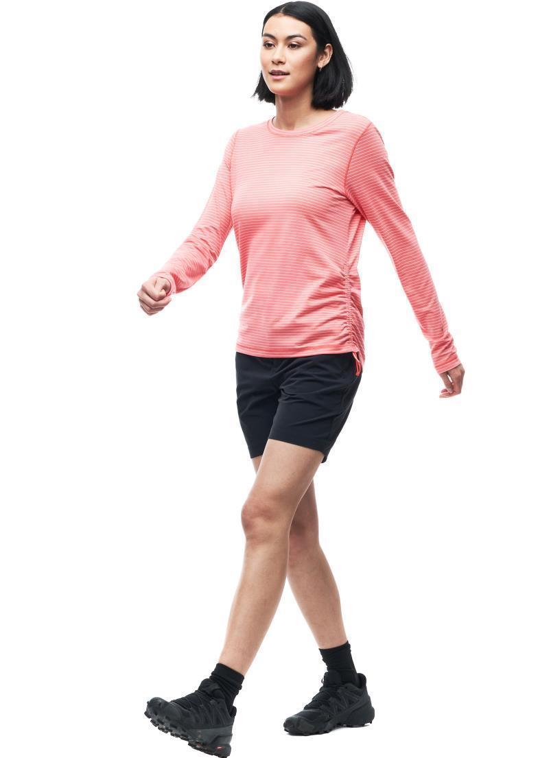 Milgin II LS Shirt - Womens - Pomelo Petunia Stripe 5