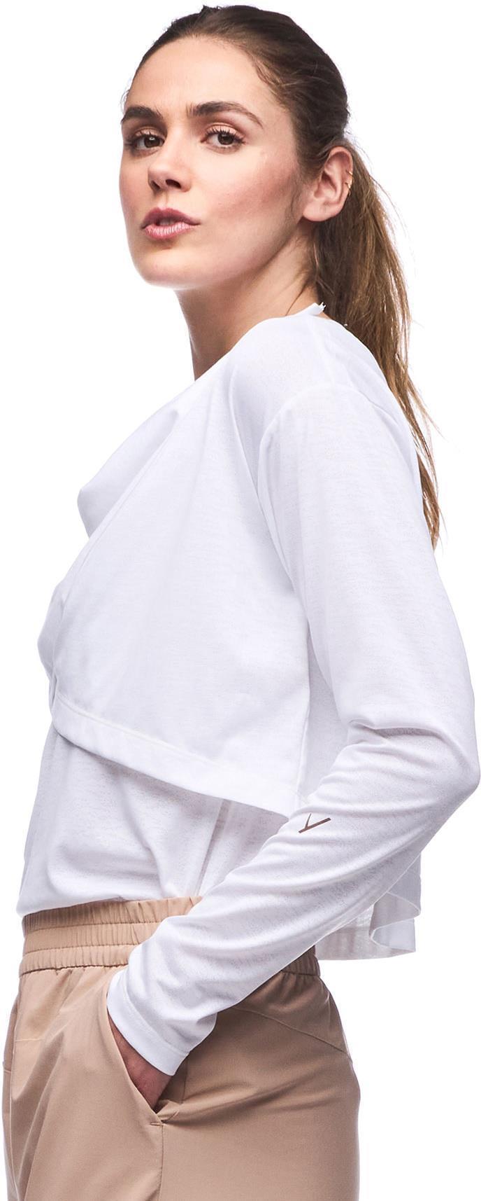 Milima LS Crop Cardigan - Womens - Daisy 3