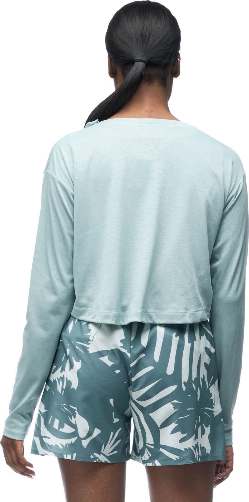 Milima LS Crop Cardigan - Womens - Raindrop 4