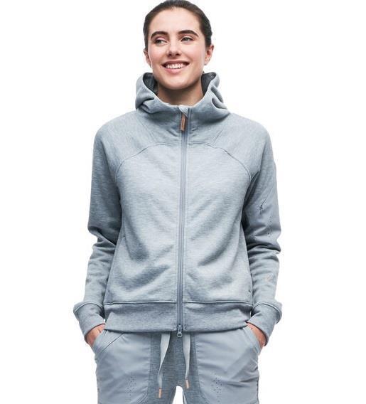 Milin III Hoody - Womens - Grey Heather 1