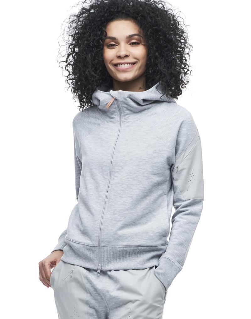 Milin III Hoody - Womens - Grey Heather 1