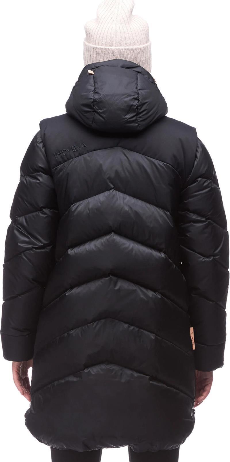 Mirny Mid Light Down Jacket - Womens - black 1