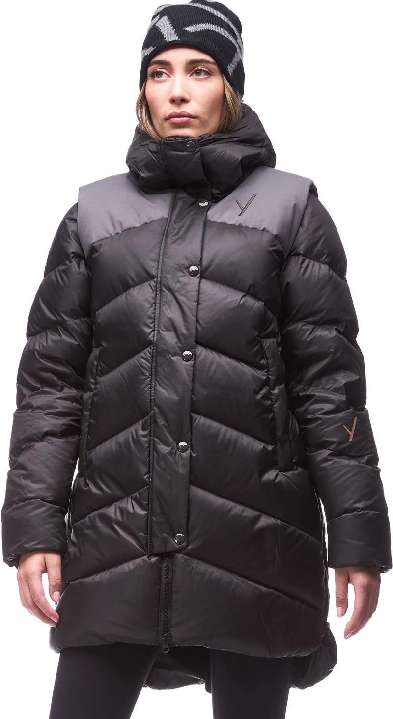 Mirny Mid Light Down Jacket - Womens - mercure / storm sky cb 1