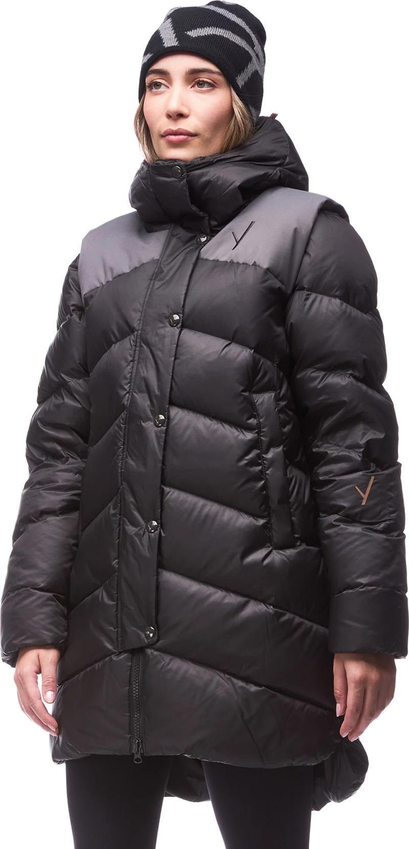 Mirny Mid Light Down Jacket - Womens - mercure / storm sky cb 1