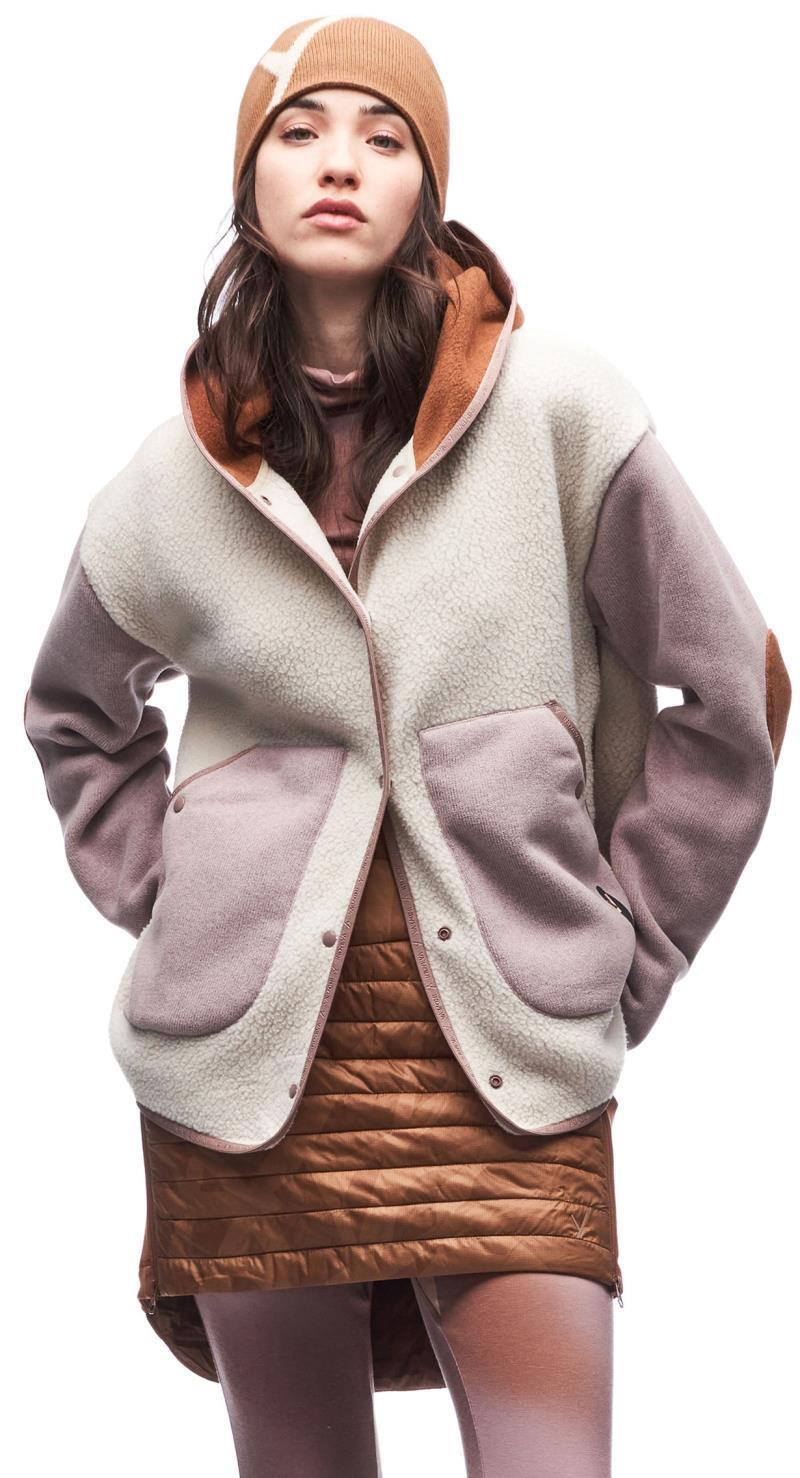 Mistura Fleece Tunic - Womens - toffee / mink cb 1