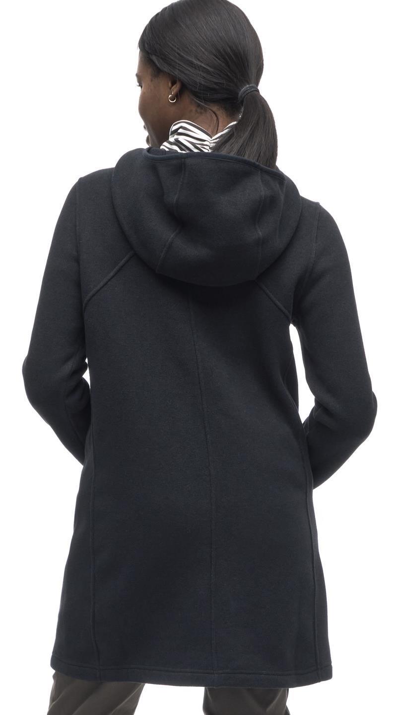 Naoko Long, Full Zip Jacket - Womens - Black 4