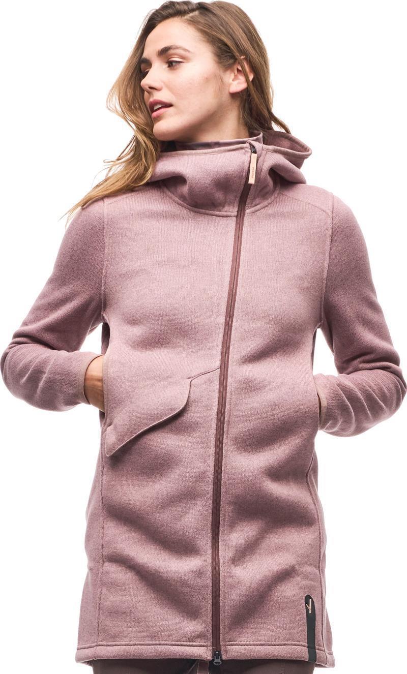 Naoko Thermal Hooded Coat - Womens - Sepia Rose 1