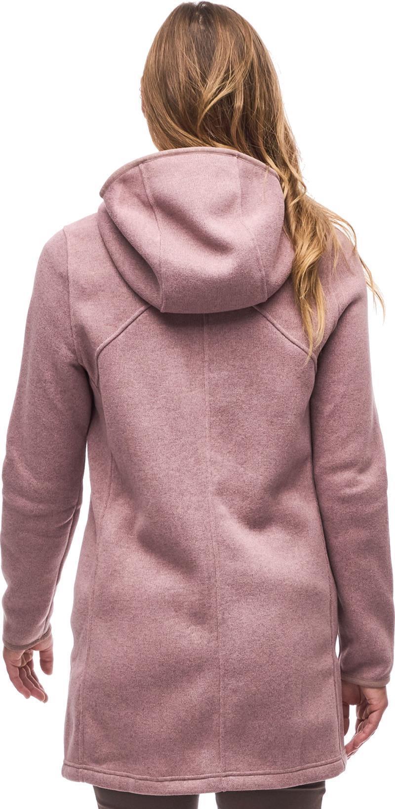 Naoko Thermal Hooded Coat - Womens - Sepia Rose 3