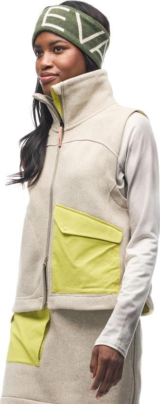 Nivalis Vest - Womens - dune / limetta cb 1