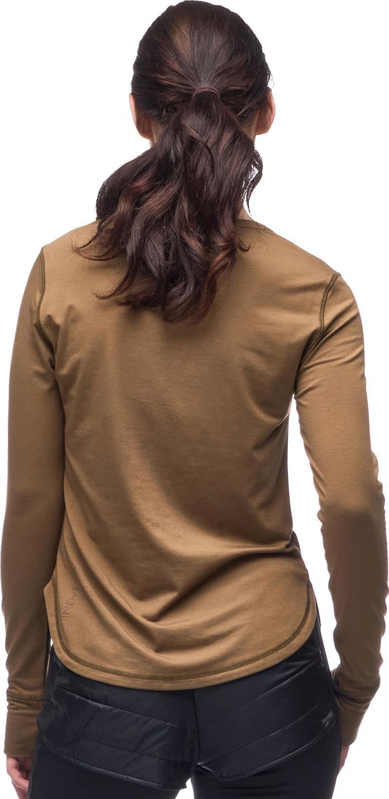 Novara Crew Neck Top - Womens - amber 1
