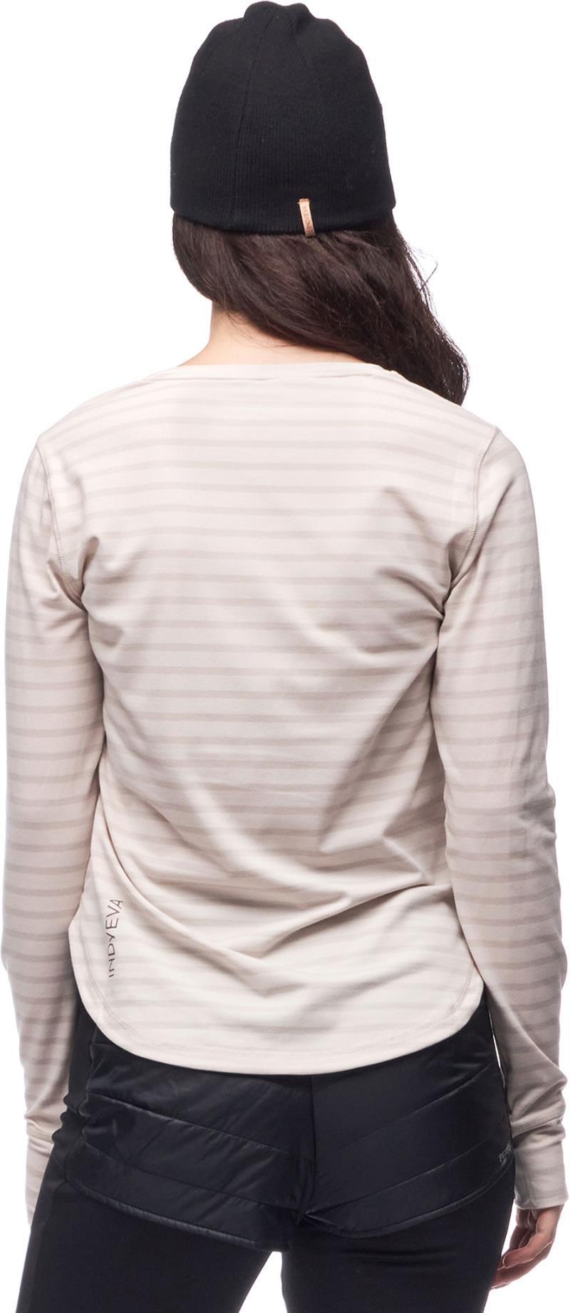 Novara Crew Neck Top - Womens - rain / shell stripe 1