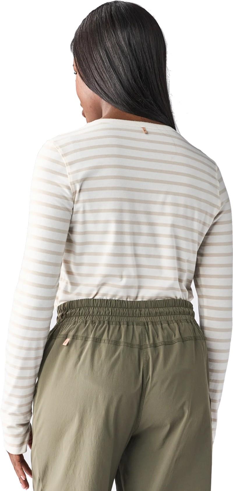 Novara III LS Crewneck - Womens - breeze / ponce stripe 1
