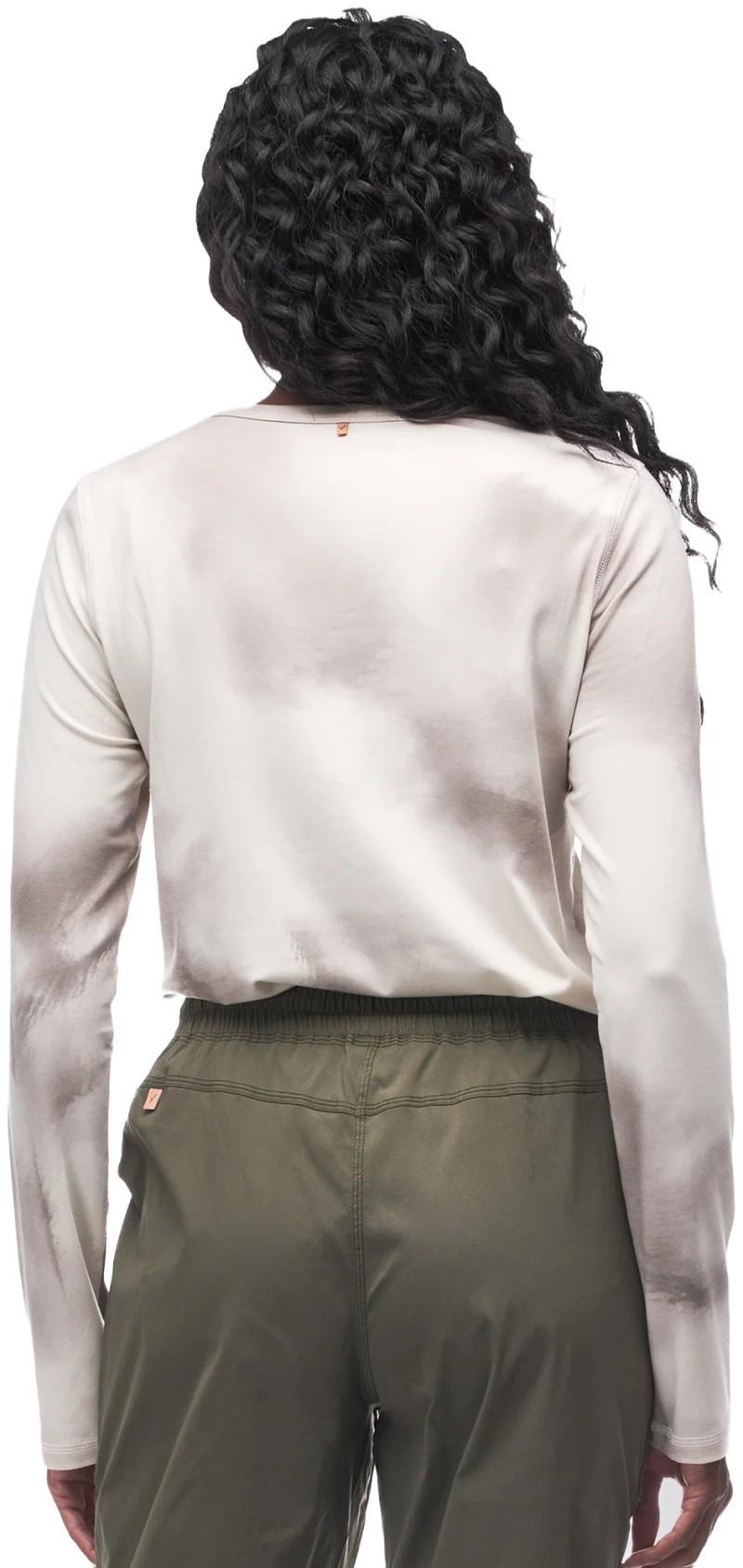 Novara III LS Crewneck - Womens - dune frostfall print 1