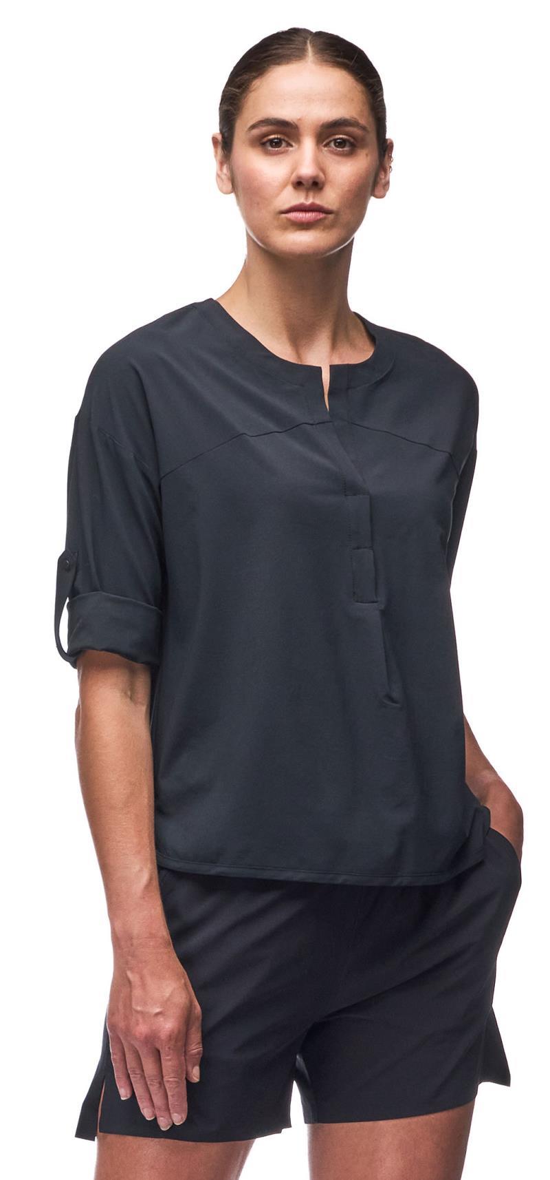 Oriana II Light LS Top - Womens - black 1