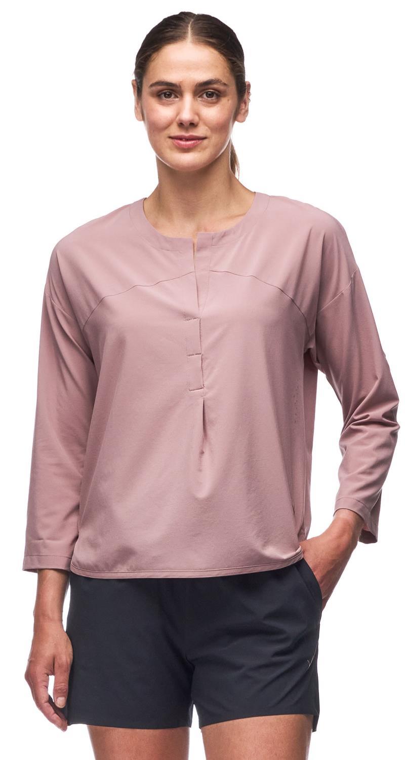 Oriana II Light LS Top - Womens - sepia rose 1