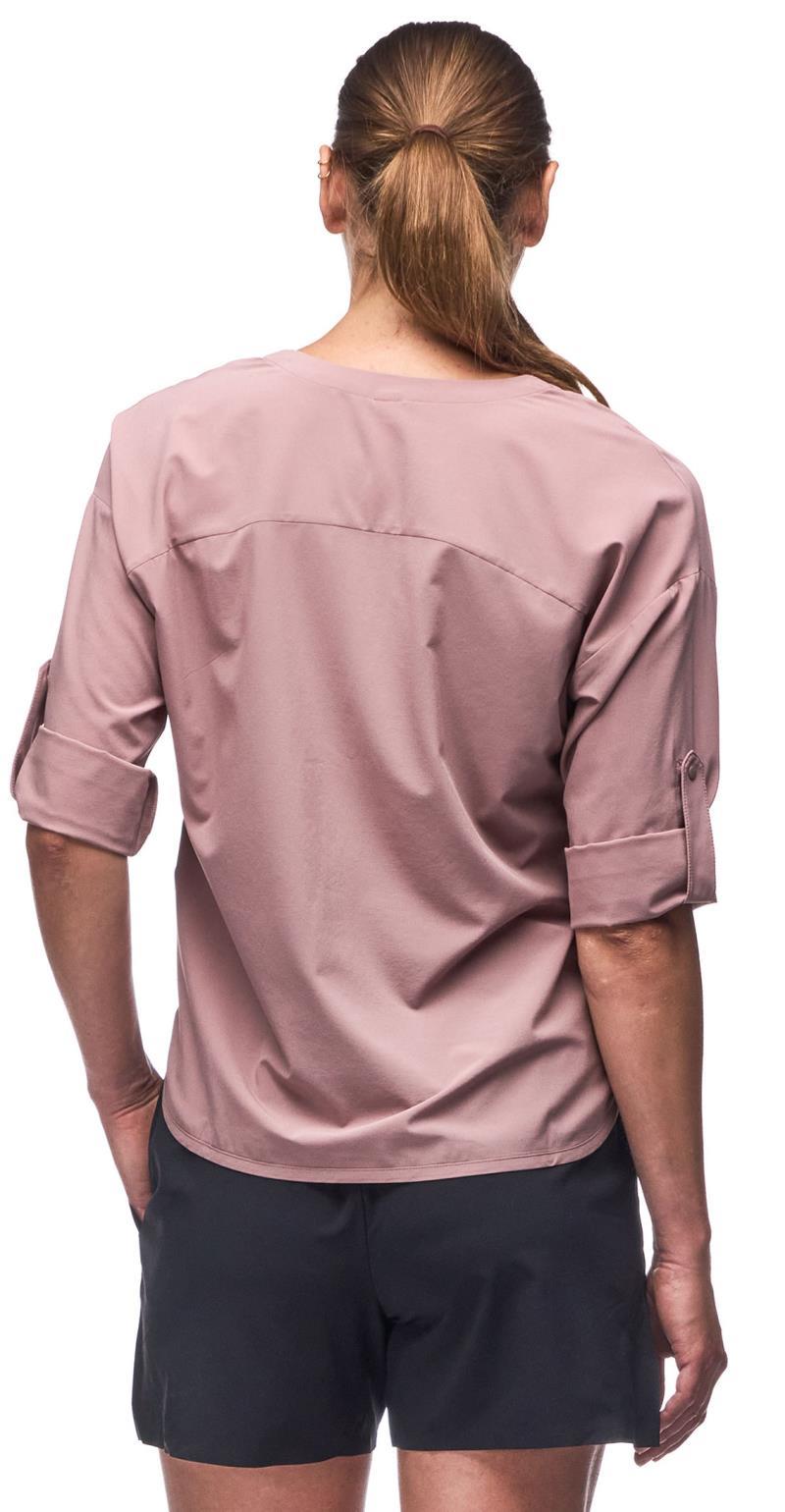 Oriana II Light LS Top - Womens - sepia rose 1