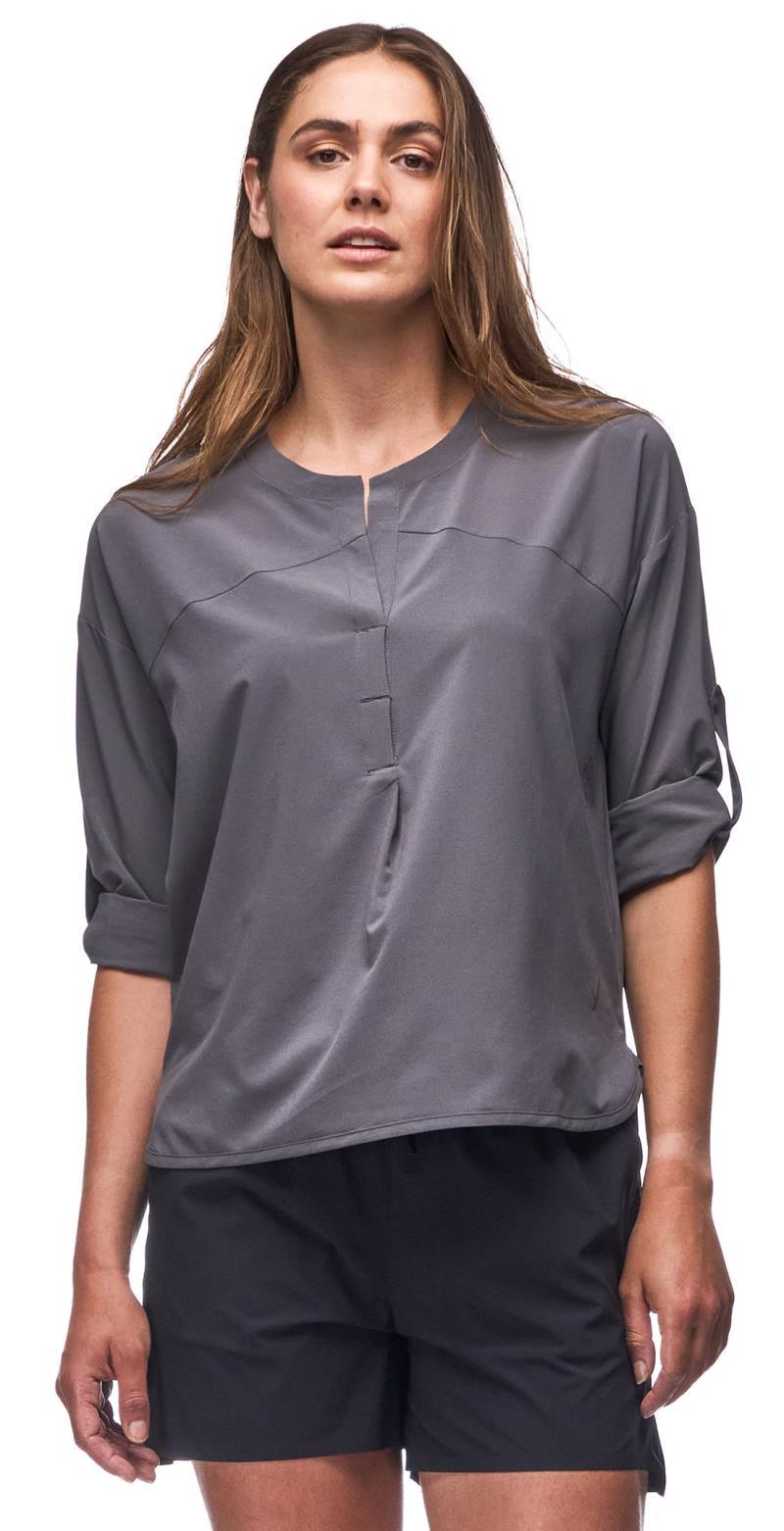 Oriana II Light LS Top - Womens - storm sky 1