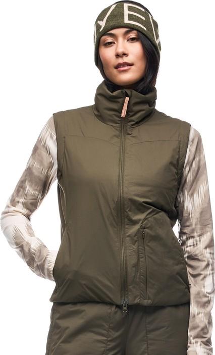 Oryon Vest - Womens - deep moss 1