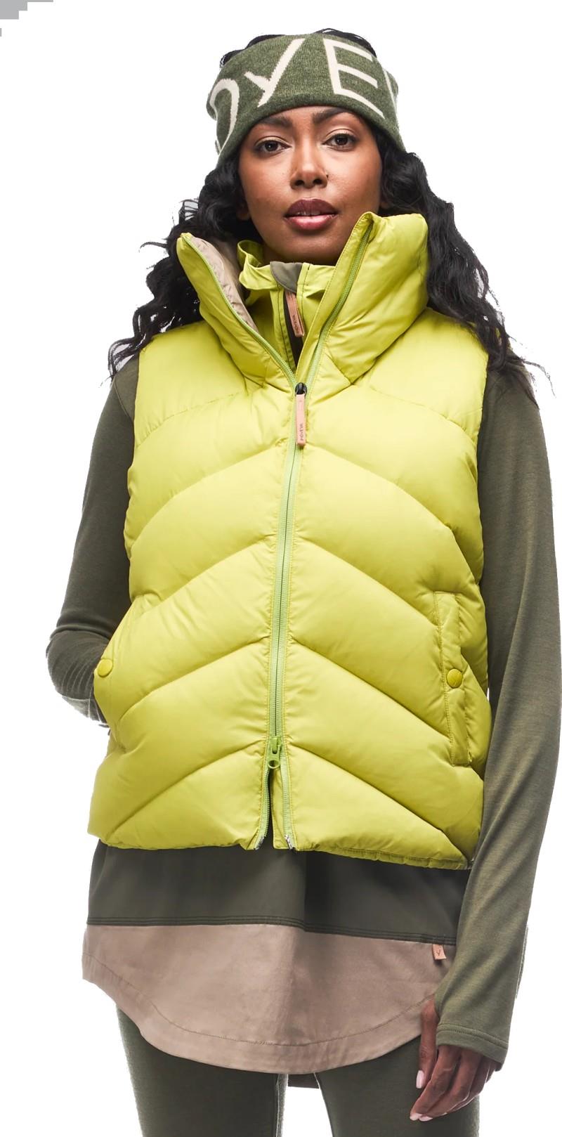 Papluma Vest III - Womens - limetta 1