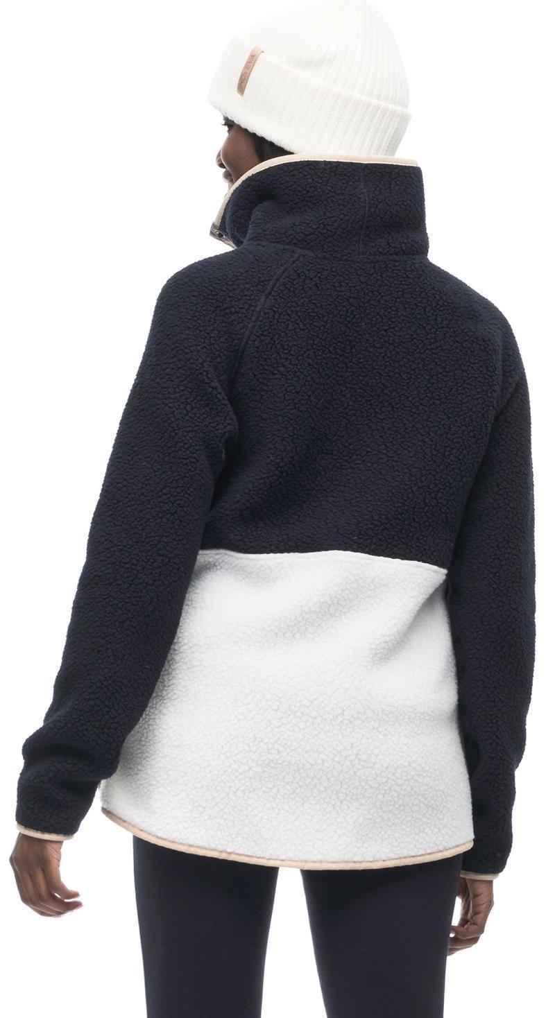 Pecora CB Button Up Pullover - Womens - Black / Ecume CB 2