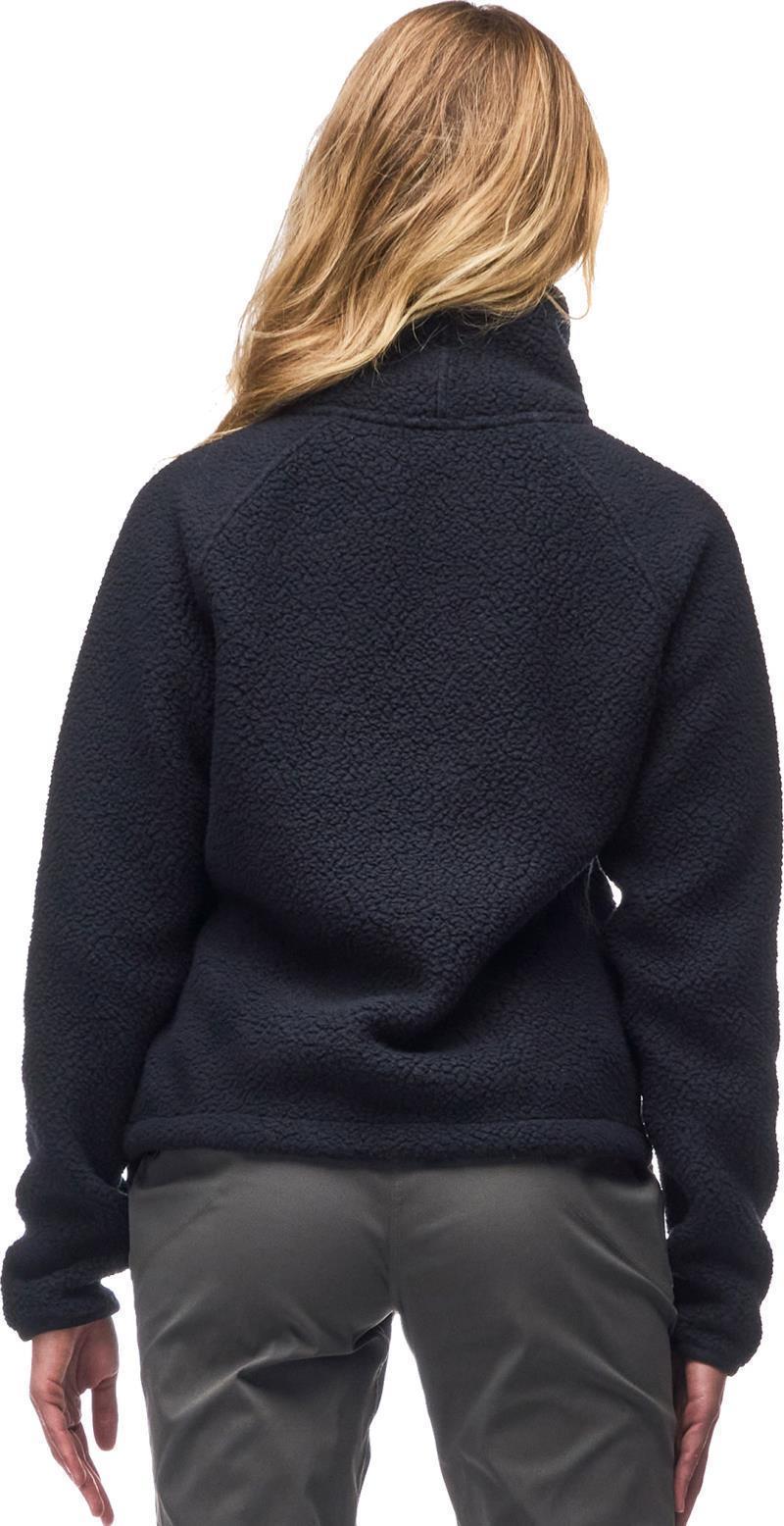 Pecora Sherpa Sweater - Womens - black 1