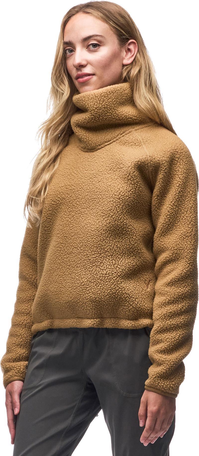 Pecora Sherpa Sweater - Womens - fawn 1