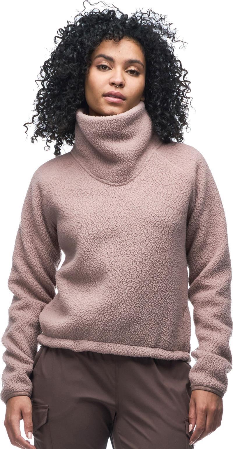 Pecora Sherpa Sweater - Womens - sepia rose 1
