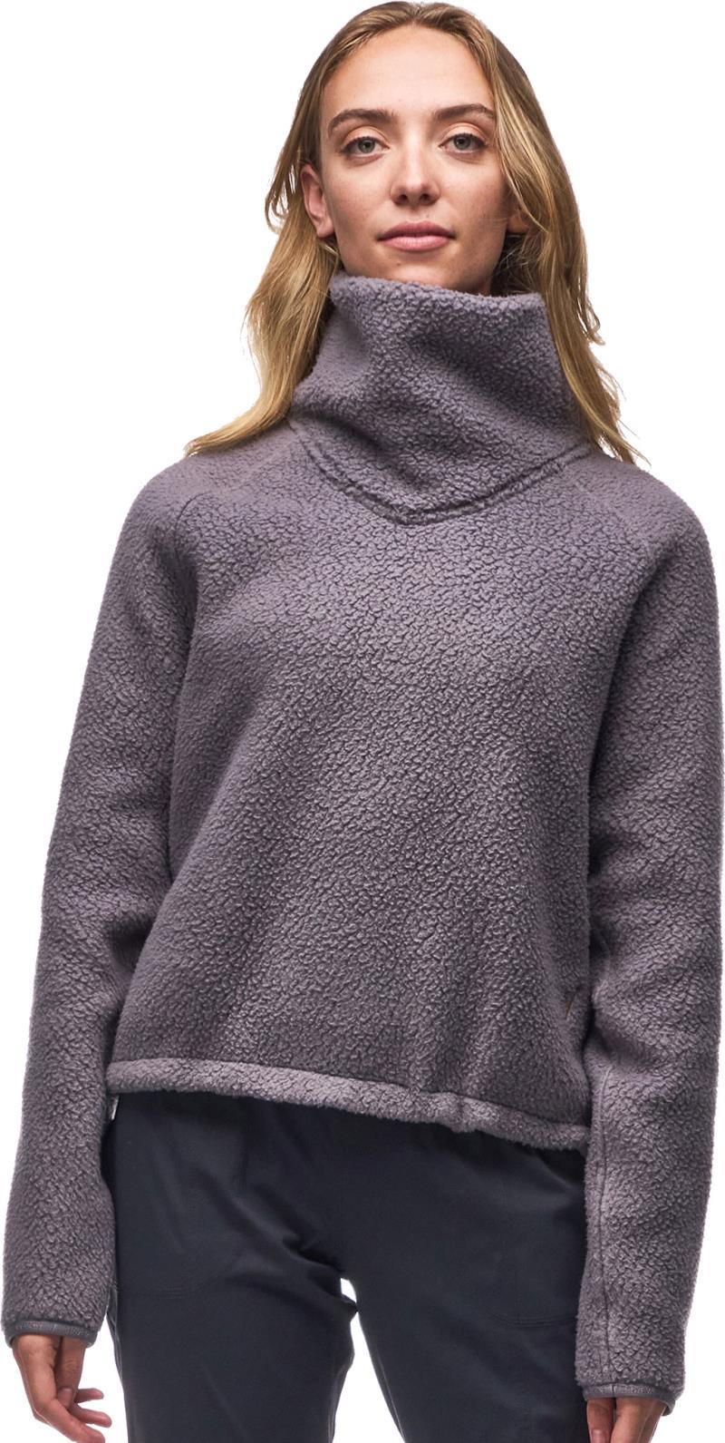 Pecora Sherpa Sweater - Womens - titanium 1