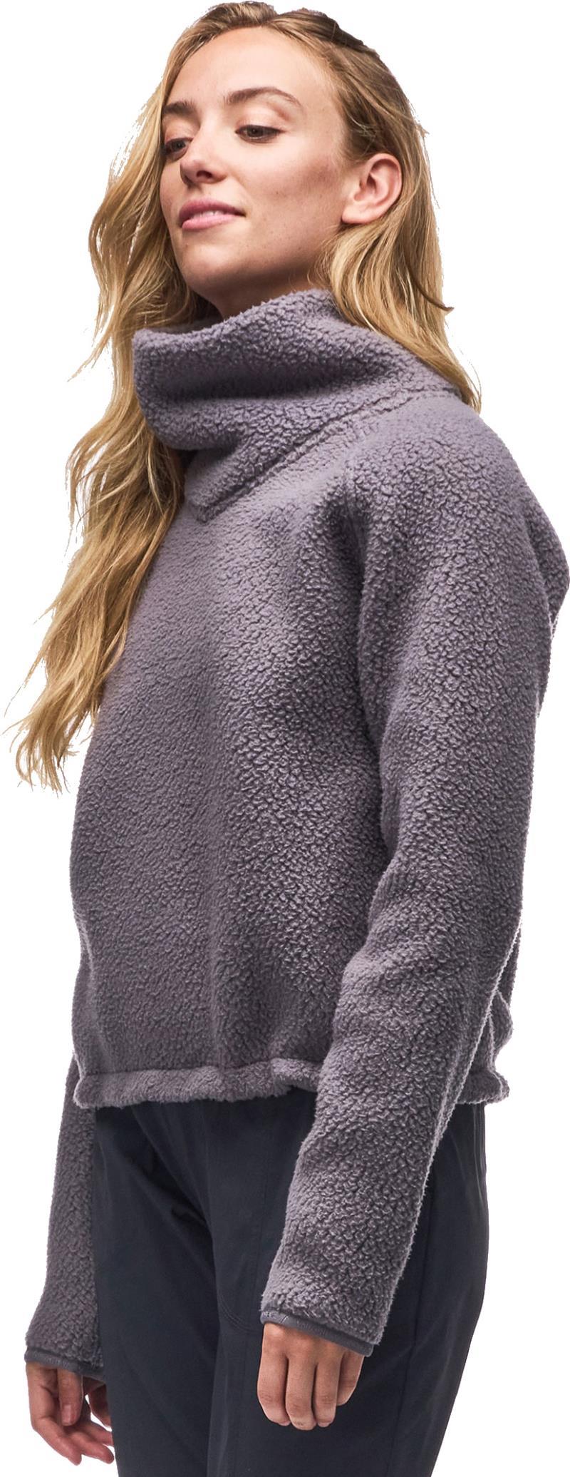 Pecora Sherpa Sweater - Womens - titanium 1