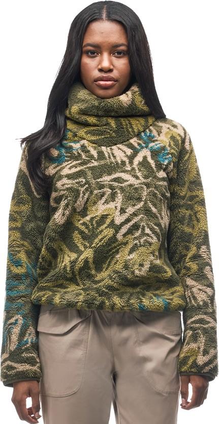 Pecora Sweater II - Womens - agate snowflake print 1