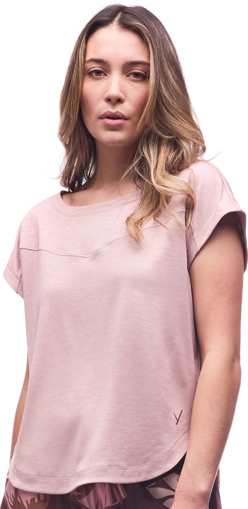 Pescolo SS Shirt - Womens - pale rhodonite 1