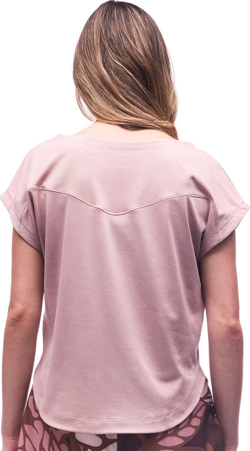 Pescolo SS Shirt - Womens - pale rhodonite 1