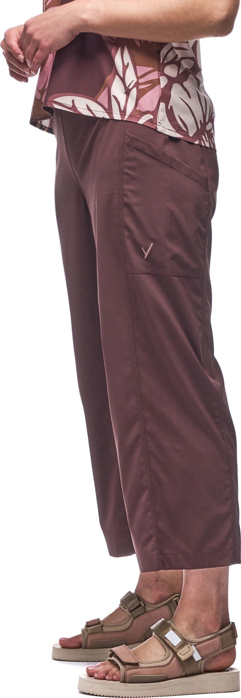 Pierna Pants - Womens - rosewood 1