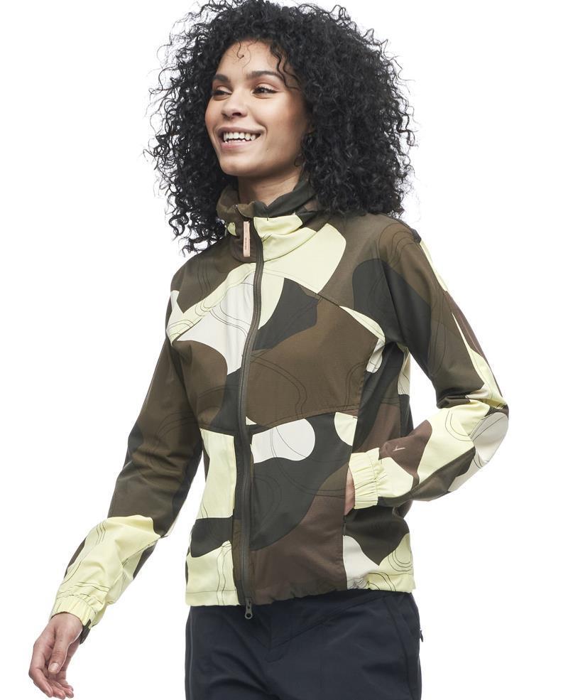 Podroz IV Jacket - Womens - Artichoke Topo Print 3