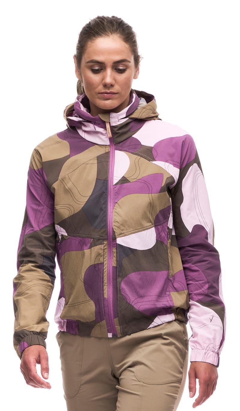 Podroz IV Jacket - Womens - Pebble Topo Print 1