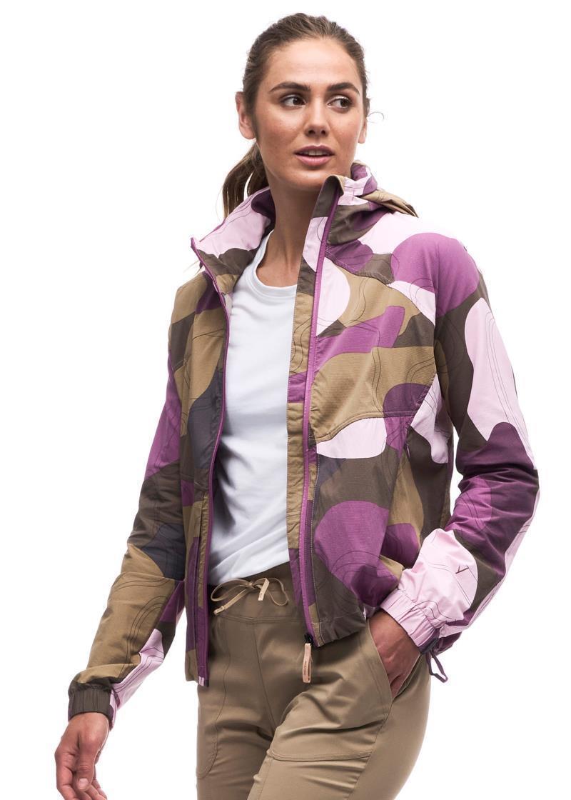 Podroz IV Jacket - Womens - Pebble Topo Print 3