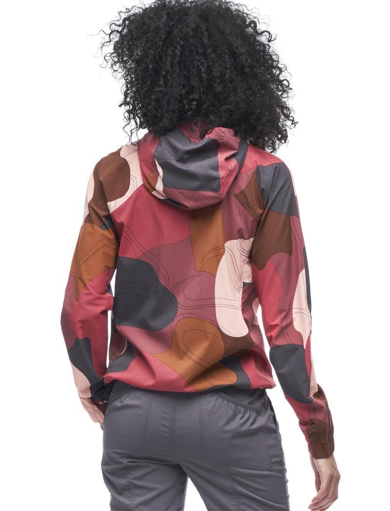 Podroz IV Jacket - Womens - Peony Topo Print 3