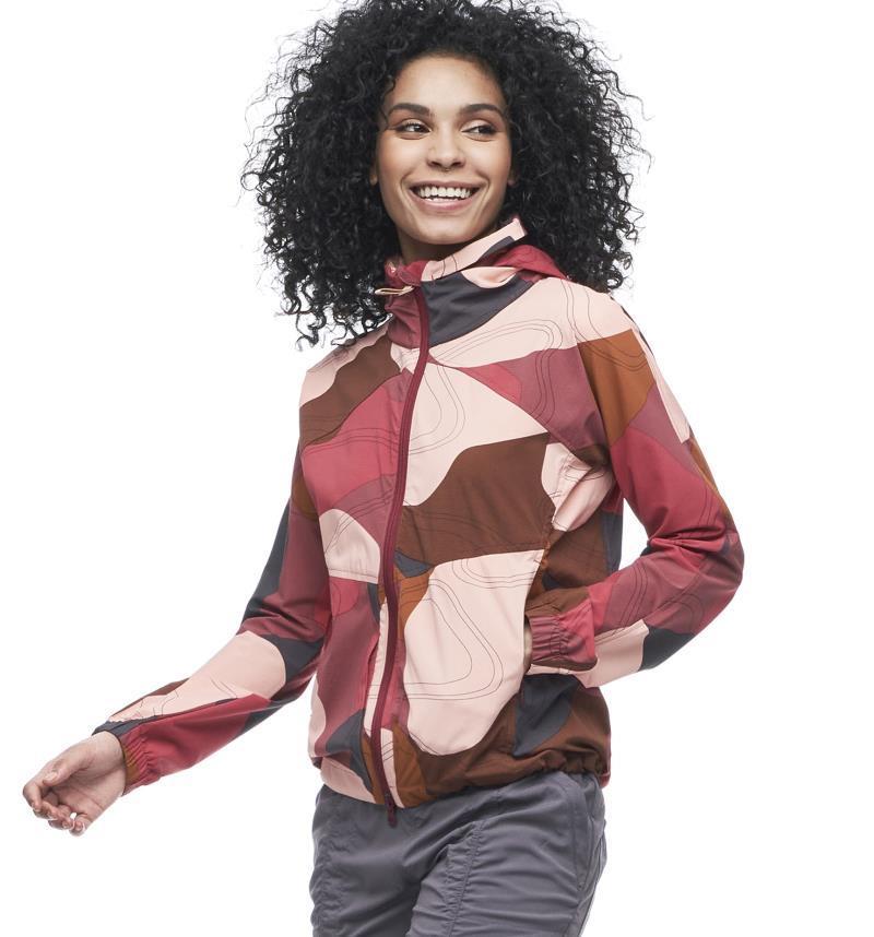 Podroz IV Jacket - Womens - Peony Topo Print 4