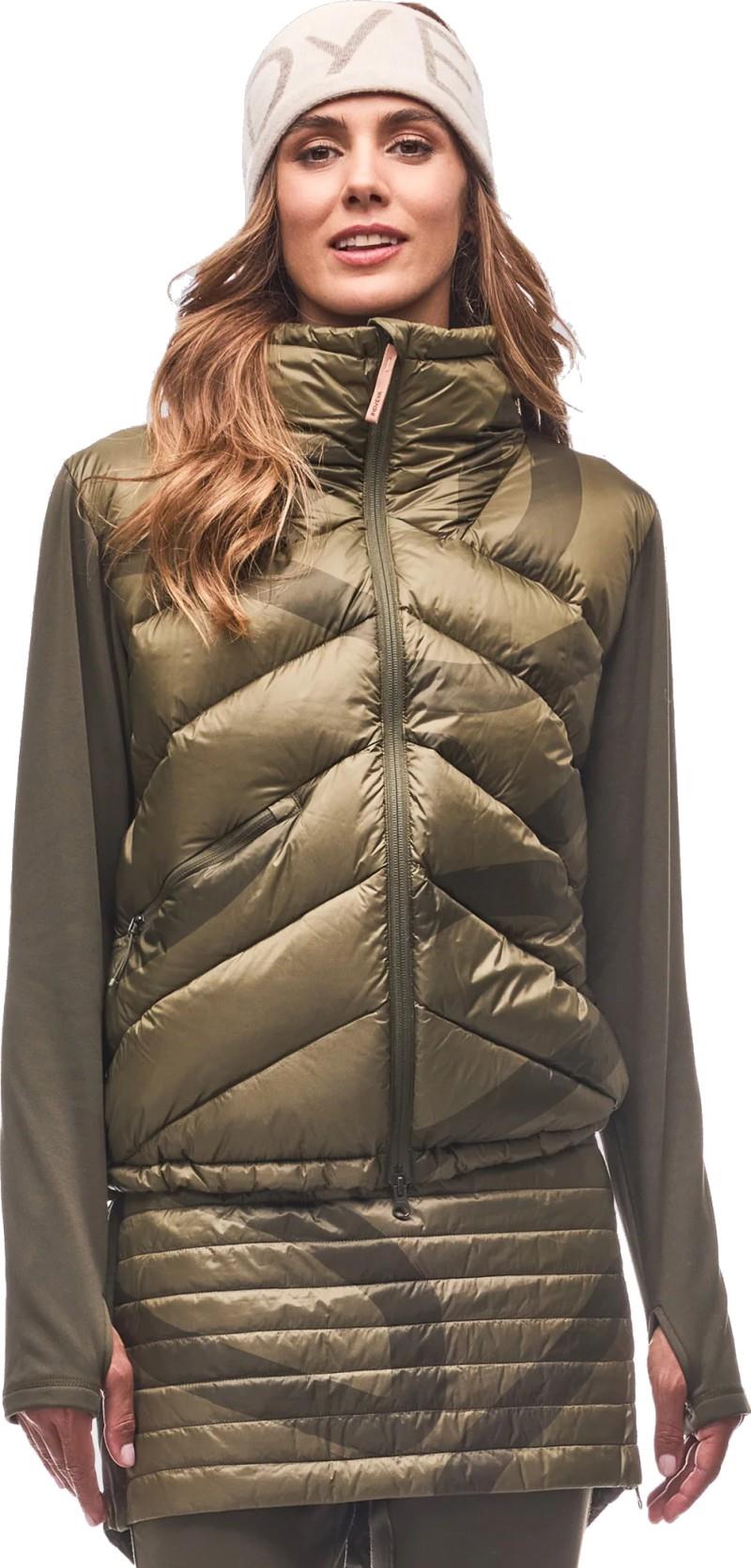 Poplun Full-Zip Jacket - Womens - verdale ice star / deep moss cb 1
