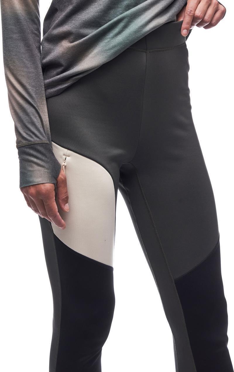 Rasar II Fleece Leggings - Womens - bonzai / black cb 1