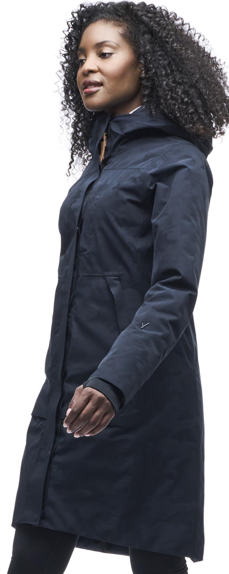 Ravina Long Jacket - Womens - Black Camo 3