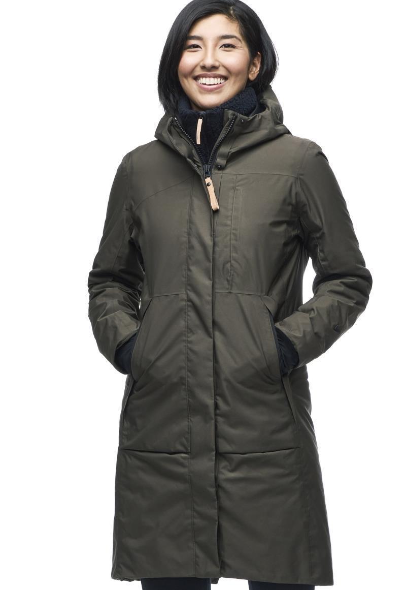 Ravina Long Jacket - Womens - Mocha 1