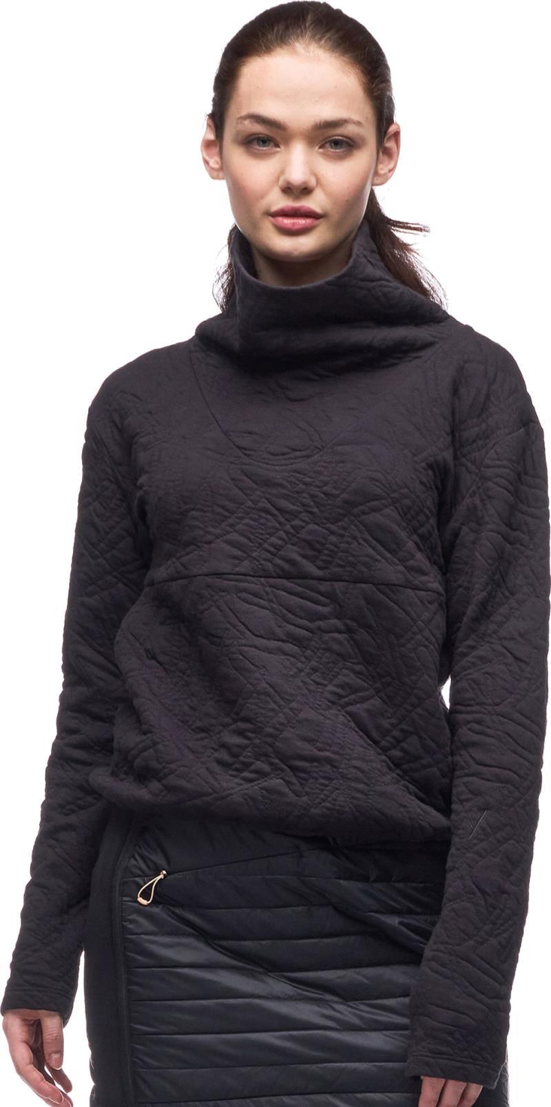 Relevo Knit Crew Neck - Womens - black 1