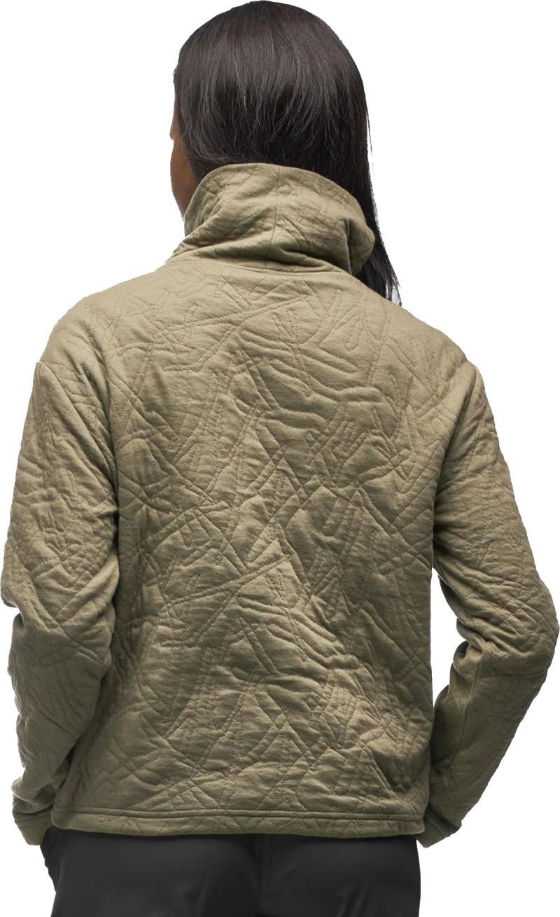 Relevo Sweater - Womens - deep moss 1