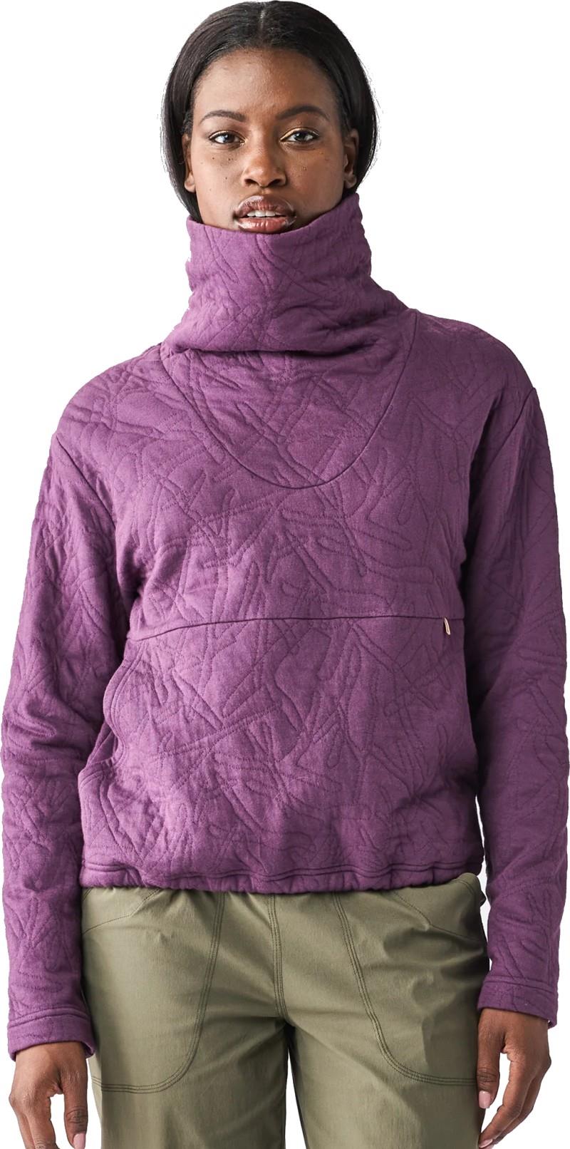 Relevo Sweater - Womens - elderberry 1
