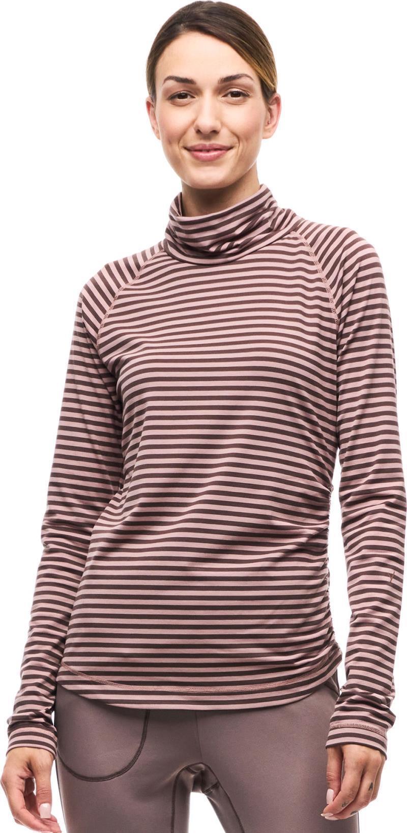 Riga II Pullover - Womens - Sepia Rose / Muddy Stripe 1