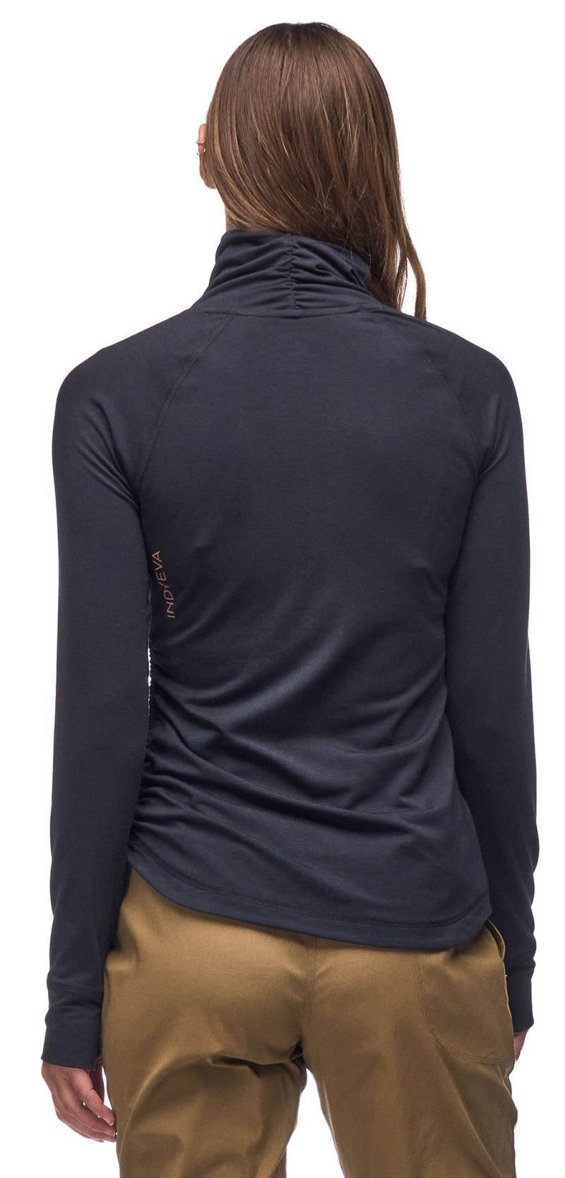 Riga II Turtle Neck Top - Womens - black 1