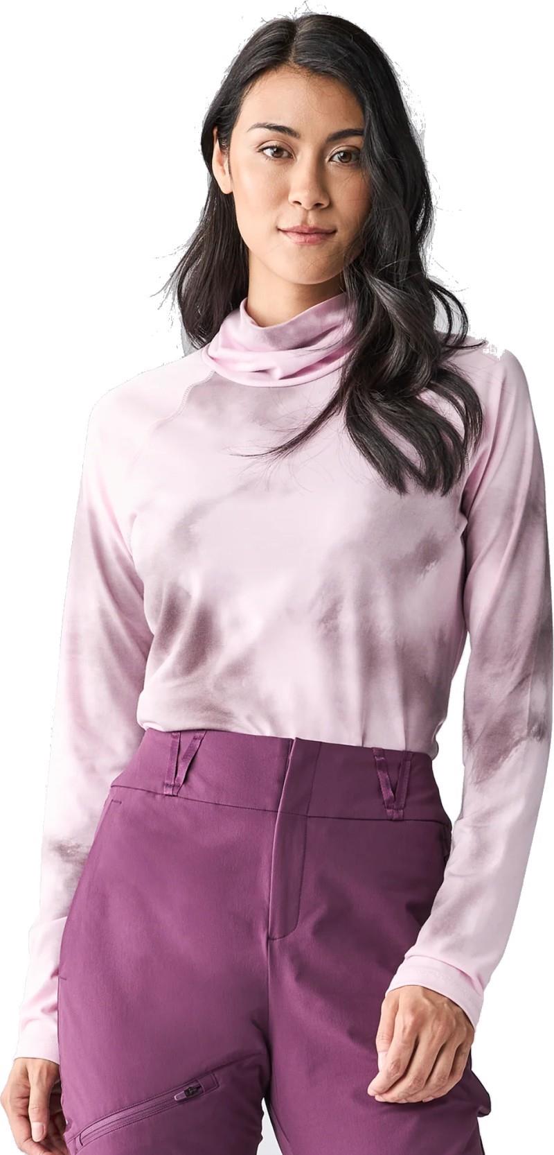Riga Turtleneck IV - Womens - dragee cloud print 1
