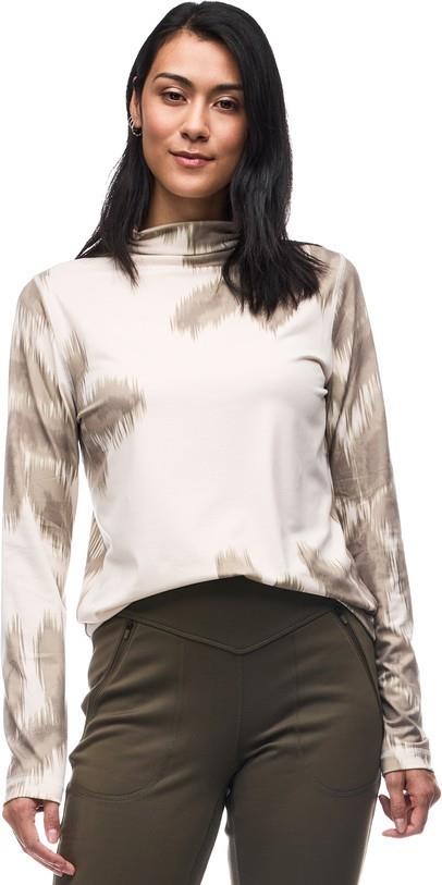 Riga Turtleneck IV - Womens - dune frostfall print 1